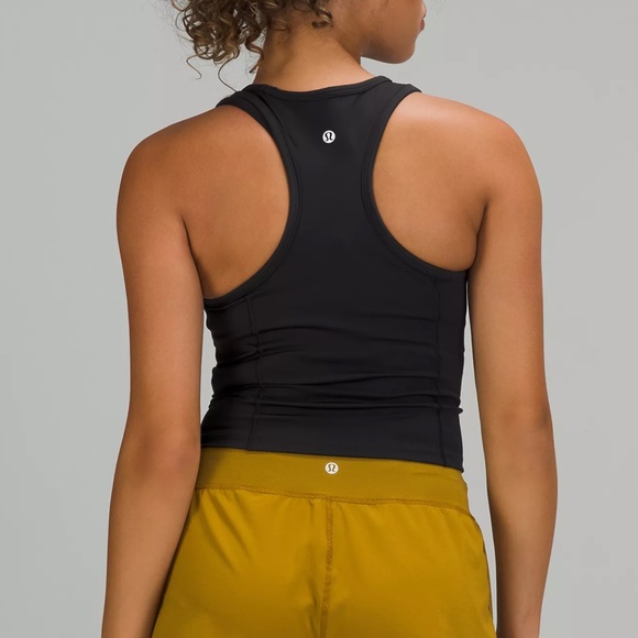 Lululemon Nulux Racerback Crop Run Tank sz 2 - Picture 1 of 4
